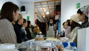nicao chocolate-making event at SPROUT, Kutchan