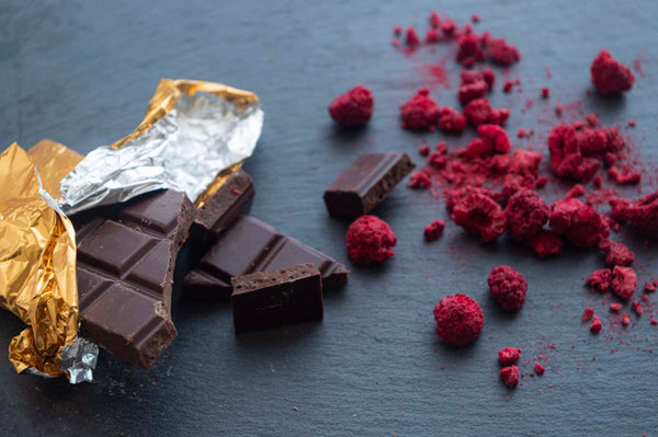 Very Raspberry Dark Chocolate Bark