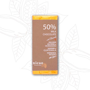 50% Milk Chocolate with Almonds